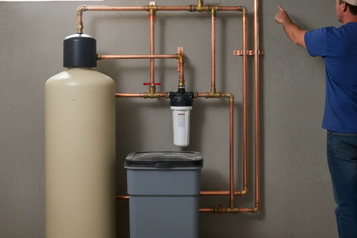 Whole-house water treatment system installed in Chatfield
